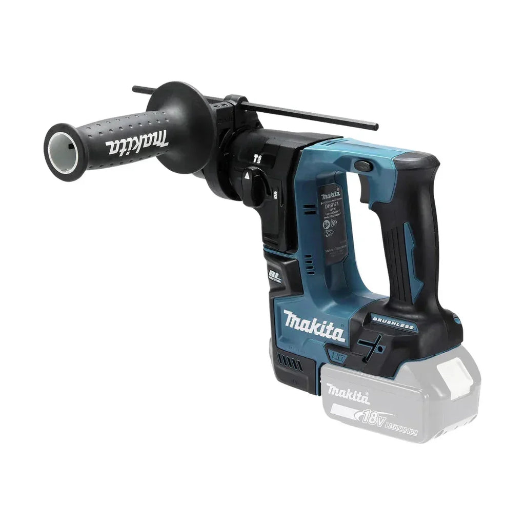 Makita Brushless Rotary Hammer 18V LXT Li-Ion & 2 x 5.0Ah Batteries