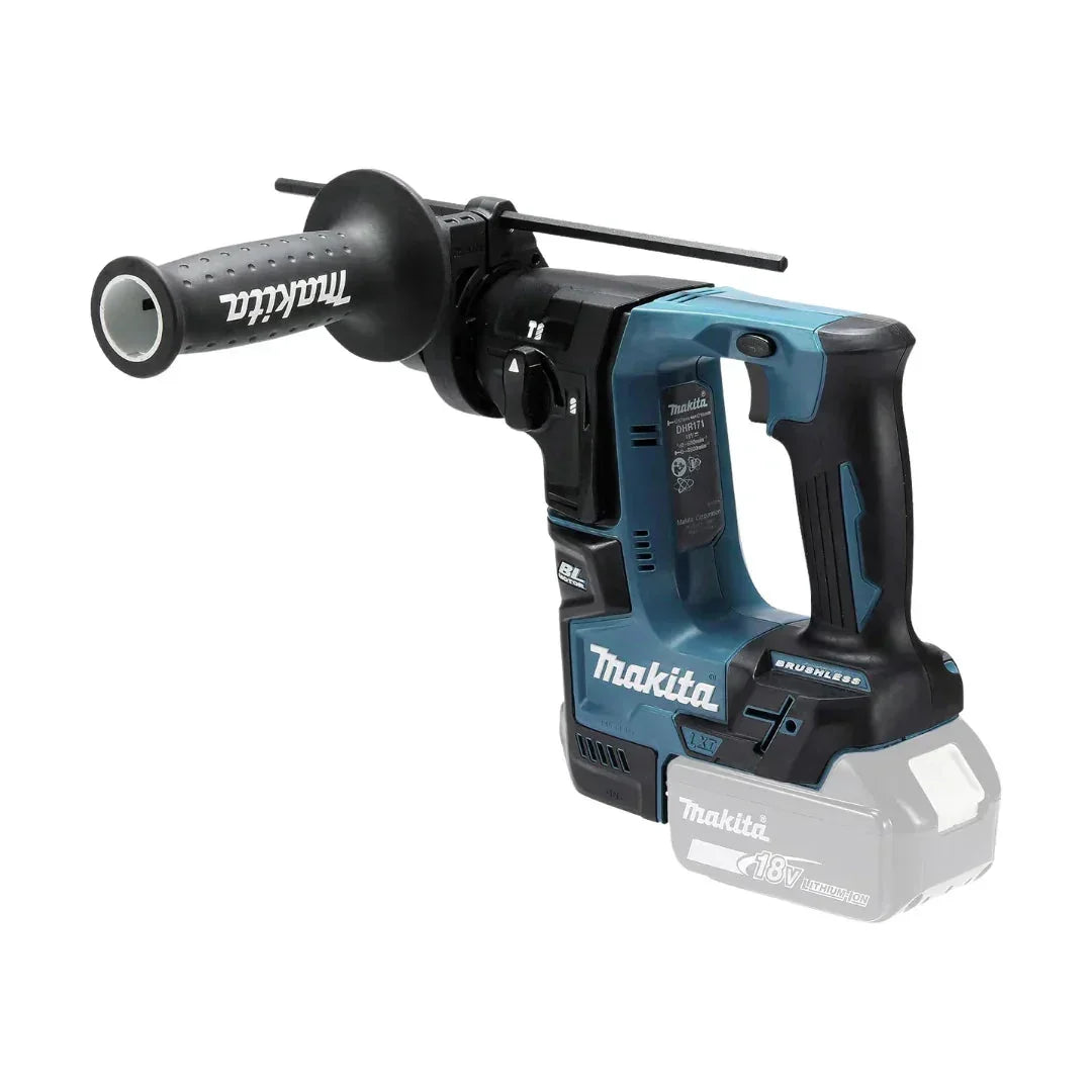 Makita Brushless Rotary Hammer 18V LXT Li-Ion & 2 x 5.0Ah Batteries