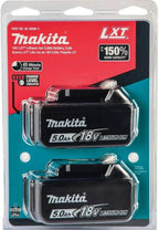 Makita DTM51Z 18V Cordless Multi-Tool Kit with 2 x 5.0Ah Batteries